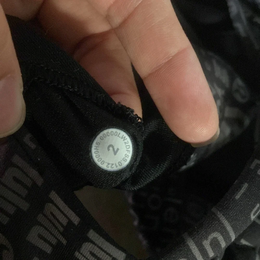 Lululemon Energy High-Neck Longline Bra -Ombre Black Multi - Picture 7 of 7